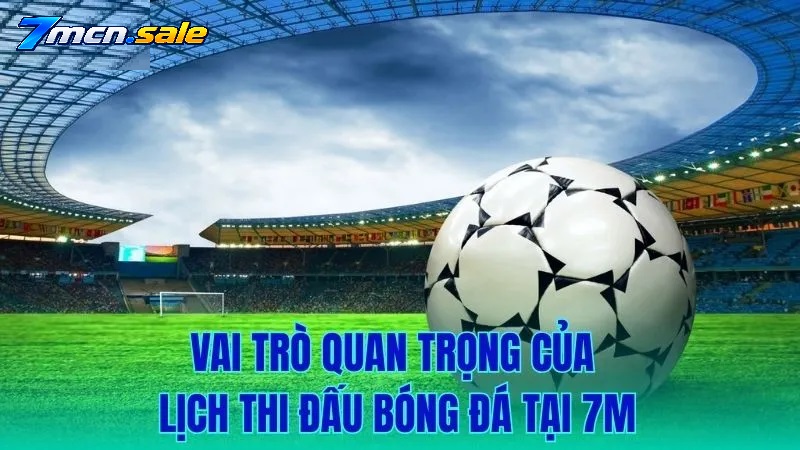 ỨNG DỤNG LỊCH THI ĐẤU 7M TRONG PHÂN TÍCH VÀ SOI KÈO